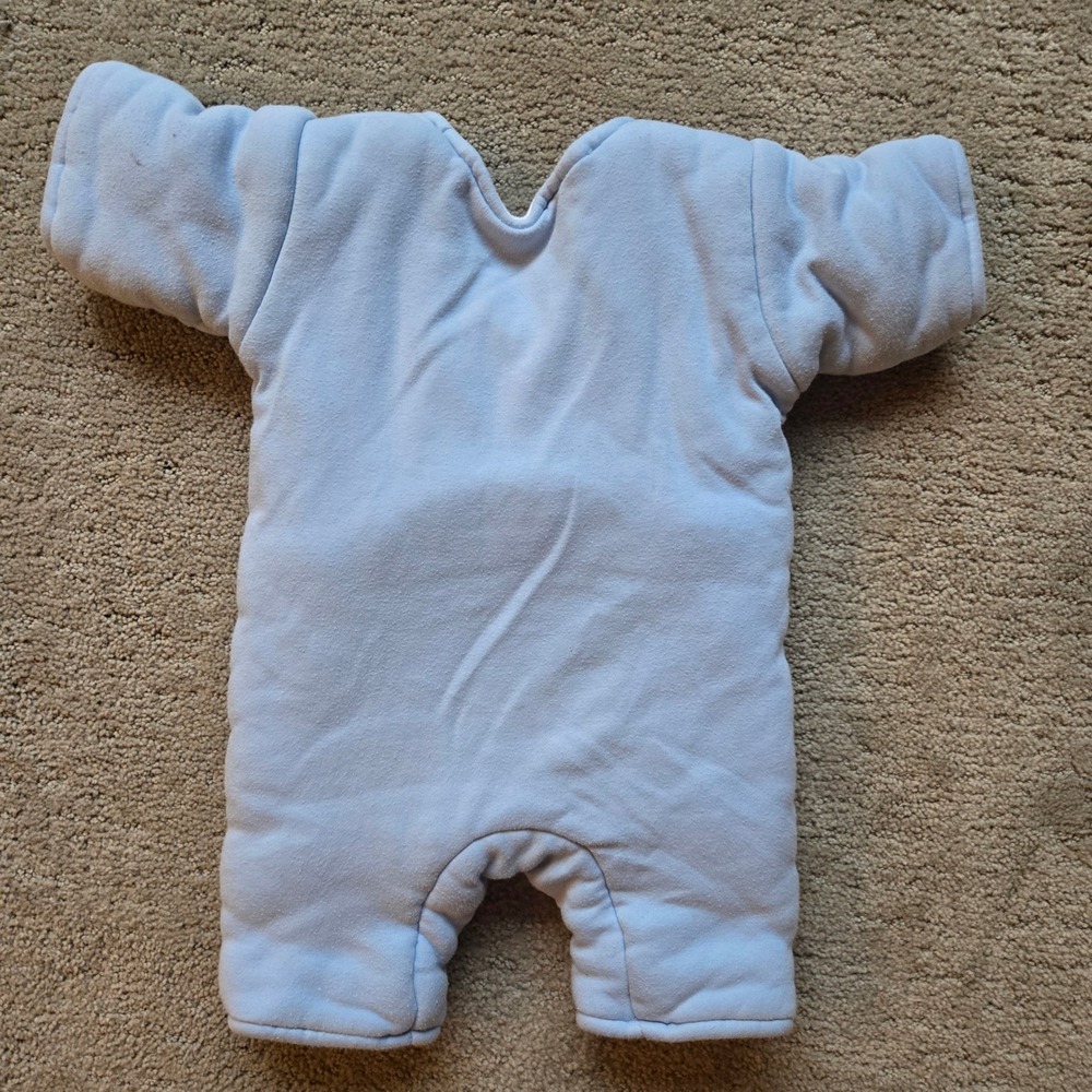 Baby Merlin's Magic Sleepsuit Light Blue Large 6-9 Months 18-21 lbs MSSC-BL - Picture 3 of 4